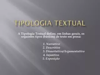 tipologia textual