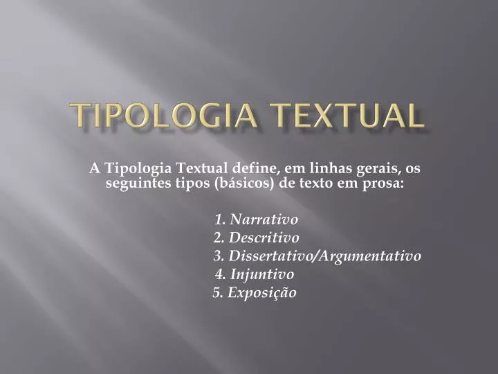 tipologia textual