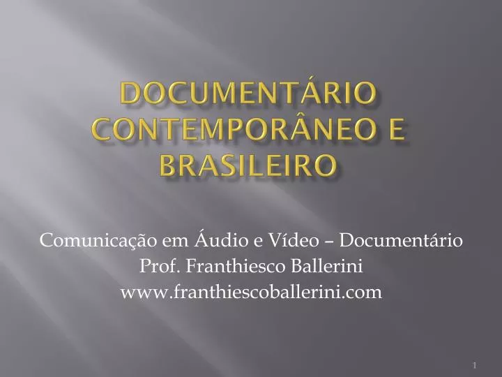document rio contempor neo e brasileiro