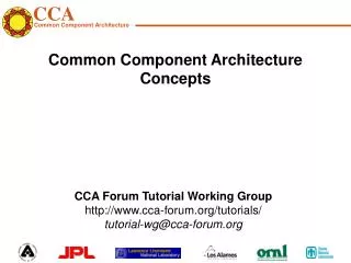 Common Component Architecture Concepts