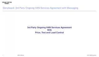 Storyboard: 3rd Party Ongoing HAN Services Agreement with Messaging
