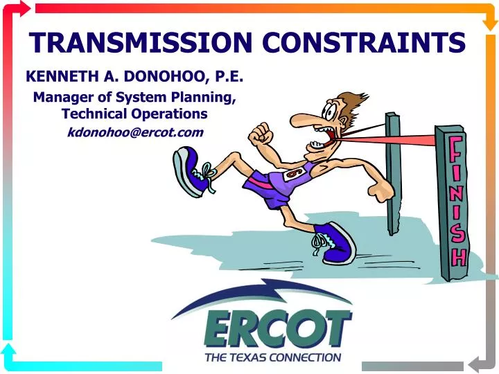 transmission constraints