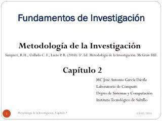 fundamentos de investigaci n