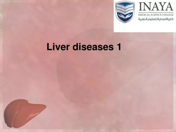 liver diseases 1