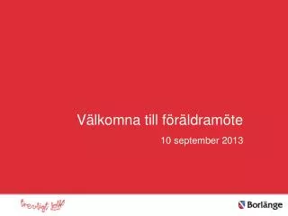 v lkomna till f r ldram te