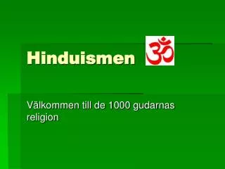 hinduismen