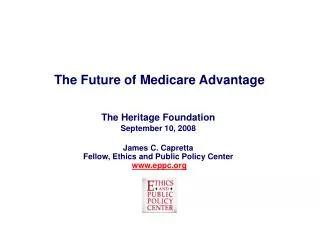 The Future of Medicare Advantage