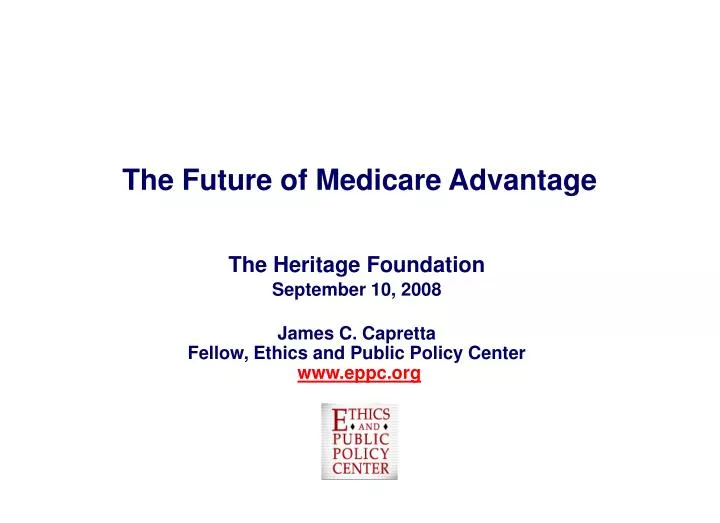 the future of medicare advantage