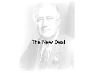 The New Deal