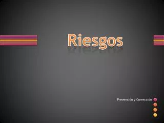 riesgos