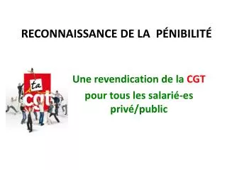 reconnaissance de la p nibilit