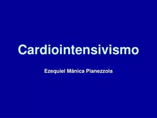 cardiointensivismo