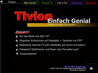 tivion start