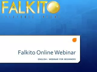 Falkito Online Webinar