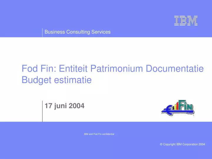 fod fin entiteit patrimonium documentatie budget estimatie