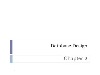 database design
