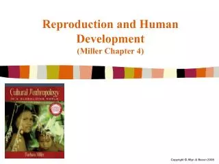 Reproduction and Human Development (Miller Chapter 4)