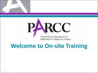 Welcome to On-site Training