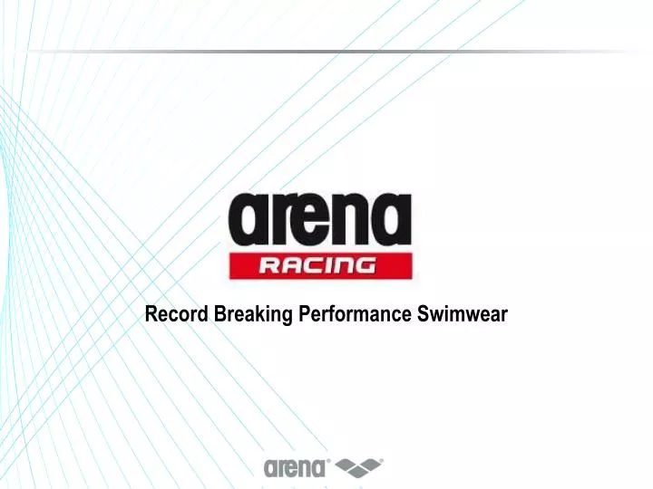 record breaking performance swimwear