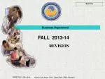 REVISION - slide 1
