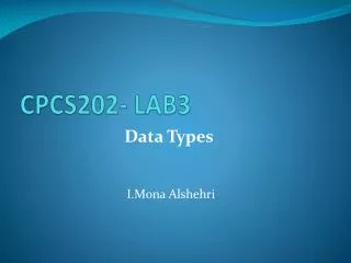 cpcs202 lab3