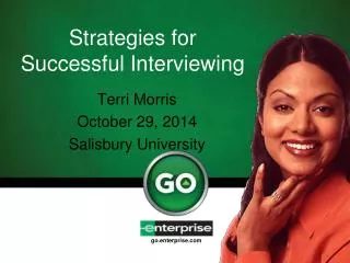 Strategies for Successful Interviewing