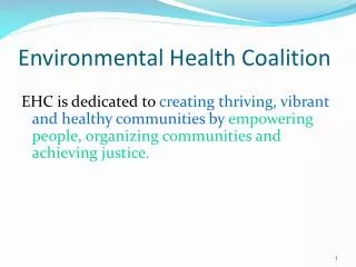 Environmental Health Coalition