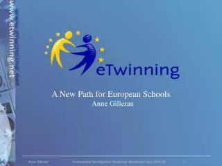 A New Path for European Schools