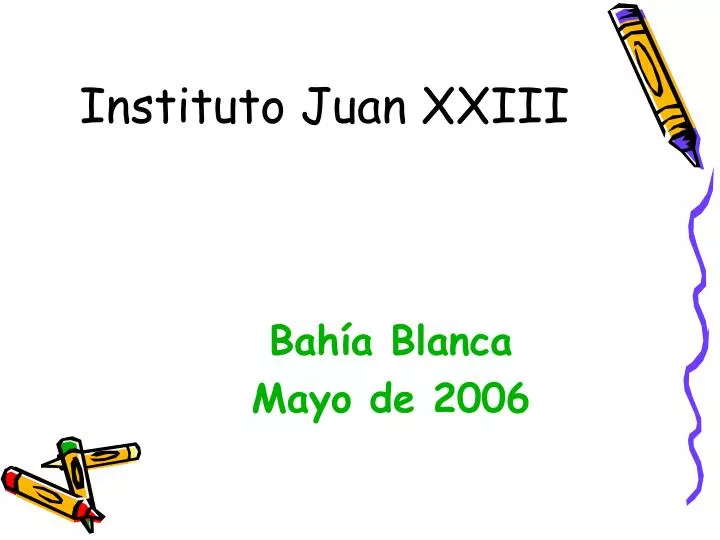 instituto juan xxiii