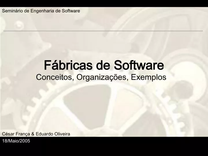 f bricas de software