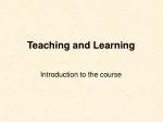 Exploring Language Teaching and Learning: An Introductory Overview - slide 1