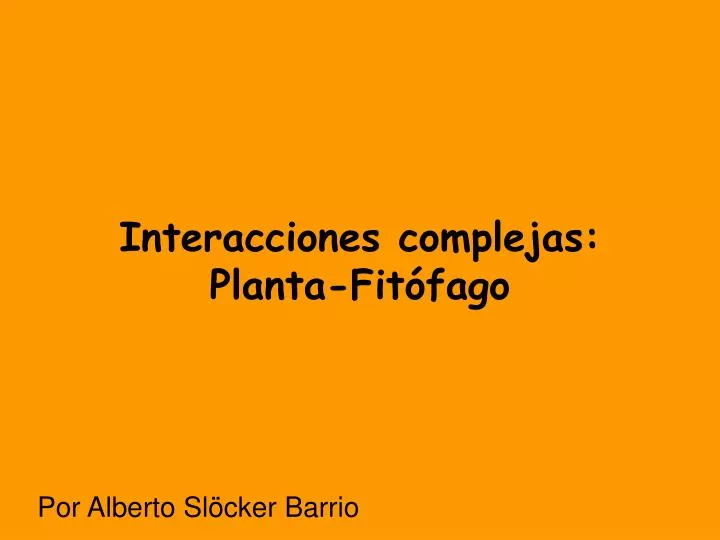 interacciones complejas planta fit fago