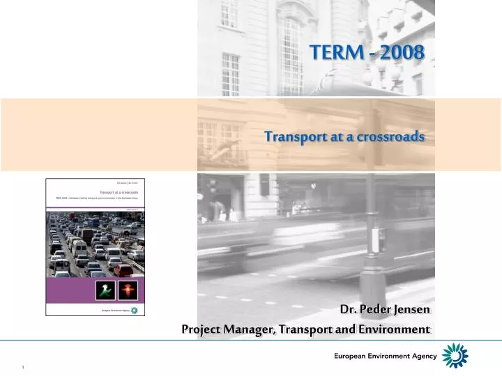 dr peder jensen project manager transport and environment