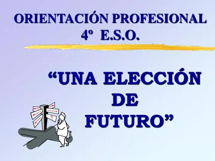 una elecci n de futuro