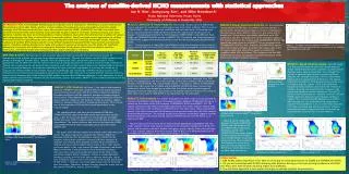 The analyses of satellite-derived HCHO measurements with statistical approaches