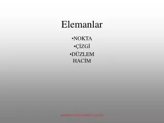 elemanlar