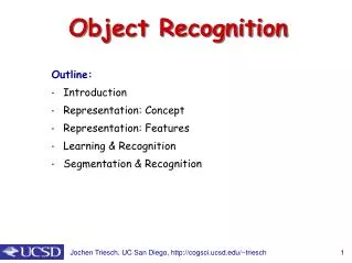 Object Recognition