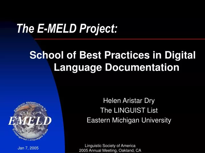 the e meld project