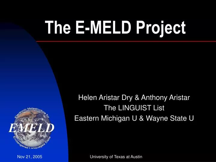 the e meld project