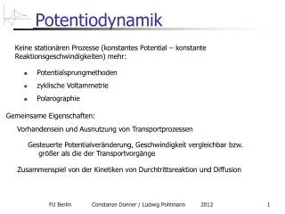 potentiodynamik