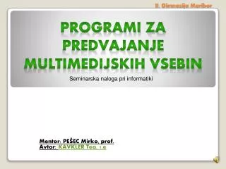 ii gimnazija maribor