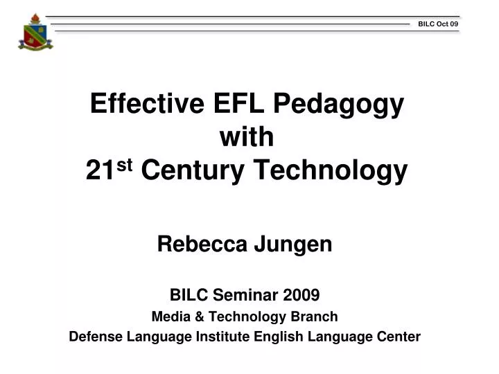 effective efl pedagogy with 21 st century technology