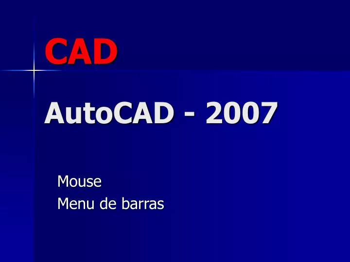 cad autocad 2007