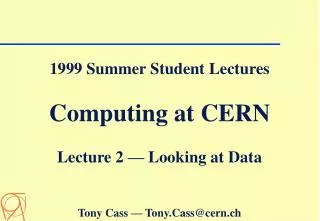Data and Computation for Physics Analysis