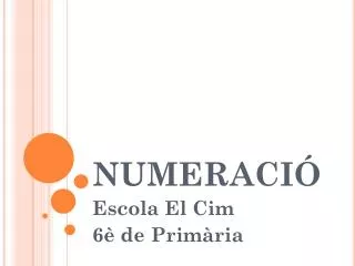 numeraci