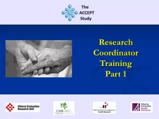 Research Coordinator Training Part 1