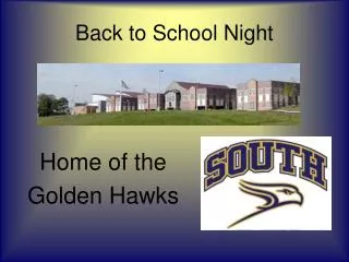 Back to School Night