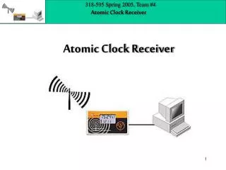 Atomic Clock Receiver