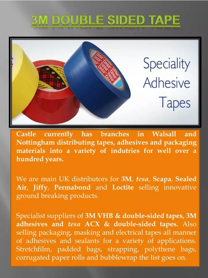 3m double sided tape