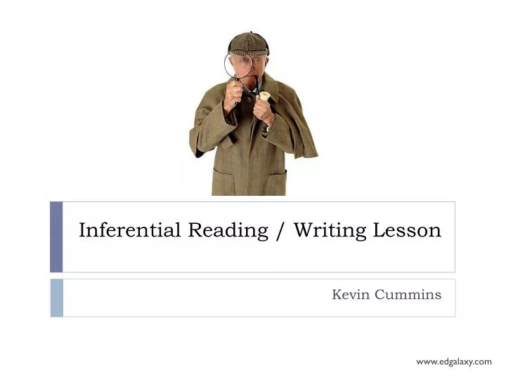 inferential reading writing lesson